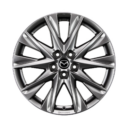 Mazda CX-5 KF ab 2017 Leichtmetallfelge 19" Design 68, Chrome Shadow KB8P-V3-810 Räder Mazda