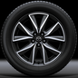 Mazda CX-5 KF ab 2017 Leichtmetallfelge Räder Mazda 19" Design 162 Diamantschliff-Design. 9965-52-7090