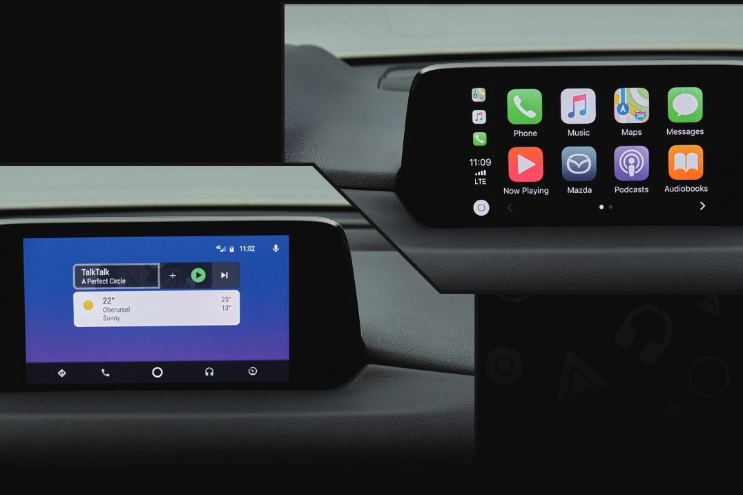 Mazda 6 GJ 2015-2016 Apple CarPlay & Android Auto™ kabelgebunden (USB) MZDC-AA-CAR -DE Apple CarPlay & Android Auto™ kabelgebunden (USB) Mazda