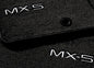 Mazda MX-5 NB 2001-2004 Textilfußmattensatz "Luxury" NC33-V0-320F Textilfußmattensatz "Luxury" Mazda