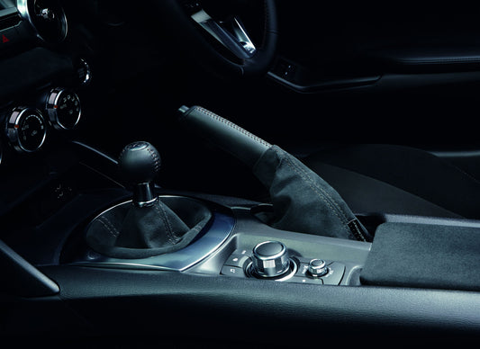 Mazda MX-5 NE 2023 Handbremshebelmanschette aus Alcantara NF6W-V1-270 Handbremshebelmanschette aus Alcantara Mazda