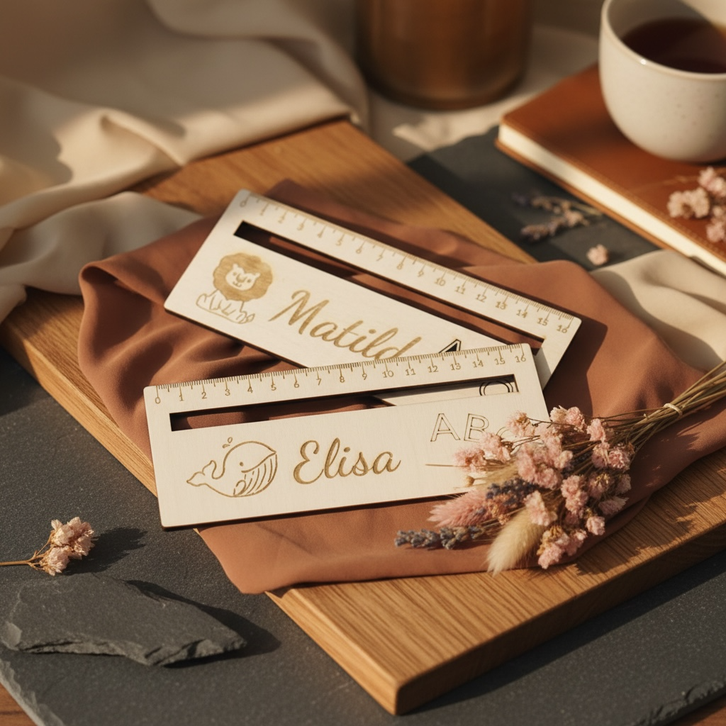 Lesehilfe Schulanfrag Lineal Personalisiert Schulkind Geschenk Geburtstag Lindeal Das Glückswerk