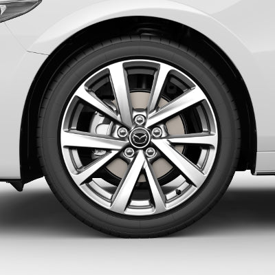 Mazda 3 BP ab 2018 Winterkomplettradsatz 18 Zoll, Chrome Shadow, Bridgestone RRBP--1-8-A3-BR Winterkomplettradsatz 18 Zoll, Chrome Shadow, Bridgestone Mazda