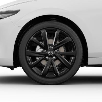 Mazda 3 BP ab 2018 Winterkomplettradsatz 18 Zoll, Schwarz, Bridgestone RRBP--1-8-A4-BR Winterkomplettradsatz 18 Zoll, Schwarz, Bridgestone Mazda