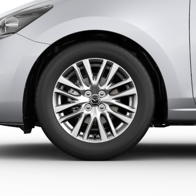 Mazda 2 DJ ab 2023 Winterkomplettradsatz 16 Zoll, Silber, Hankook RRDJ--1-6-A4-HA Winterkomplettradsatz 16 Zoll, Silber, Hankook Mazda