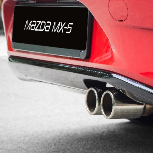 Mazda MX-5 ND ab 2015 Sport-Endschalldämpfer aus Edelstahl 4100-78-501 Außenausstattung Mazda