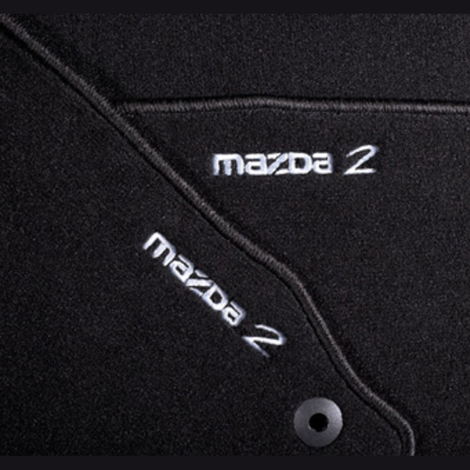 Mazda 2 Hybrid KB ab 2022 Textilfußmattensatz "Standard ZR74-V0-320 Sicherheit & Schutz Mazda Luxury ZR75-V0-320