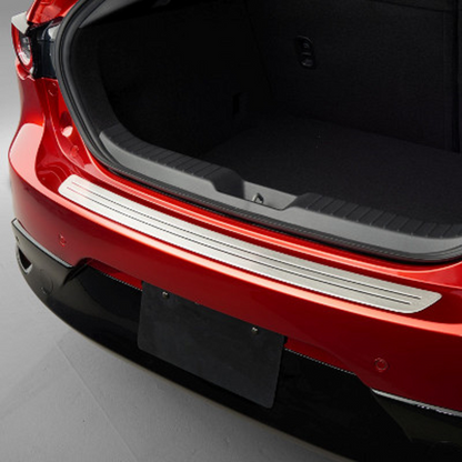 Mazda 3 BP ab 2019 Trittschutzleiste für den hinteren Stoßfänger Sicherheit & Schutz Mazda