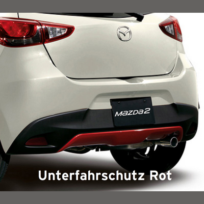Mazda 2 DJ ab 2015 Unterfahrschutz DA6C-V3-300 62 / DA6C-V3-300 PM / DA6C-V3-300 PR Außenausstattung Mazda 41 V Soul Red