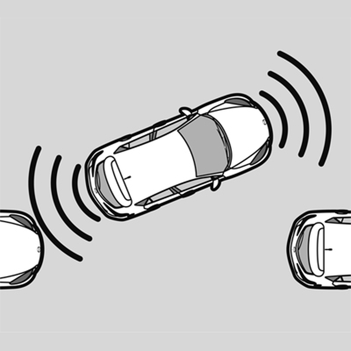 Mazda CX-5 KE 2012 - 2017 Einparkhilfe für MZD Connect Sicherheit & Schutz Mazda