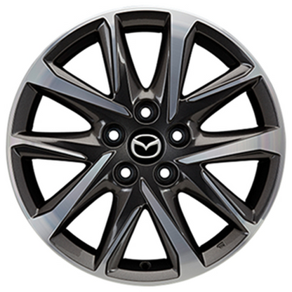 Mazda CX-5 KF ab 2017 Leichtmetallfelge Räder Mazda 17" Design 67A zweifarbig in Diamantschliff-Design KB8M-V3-810 TG