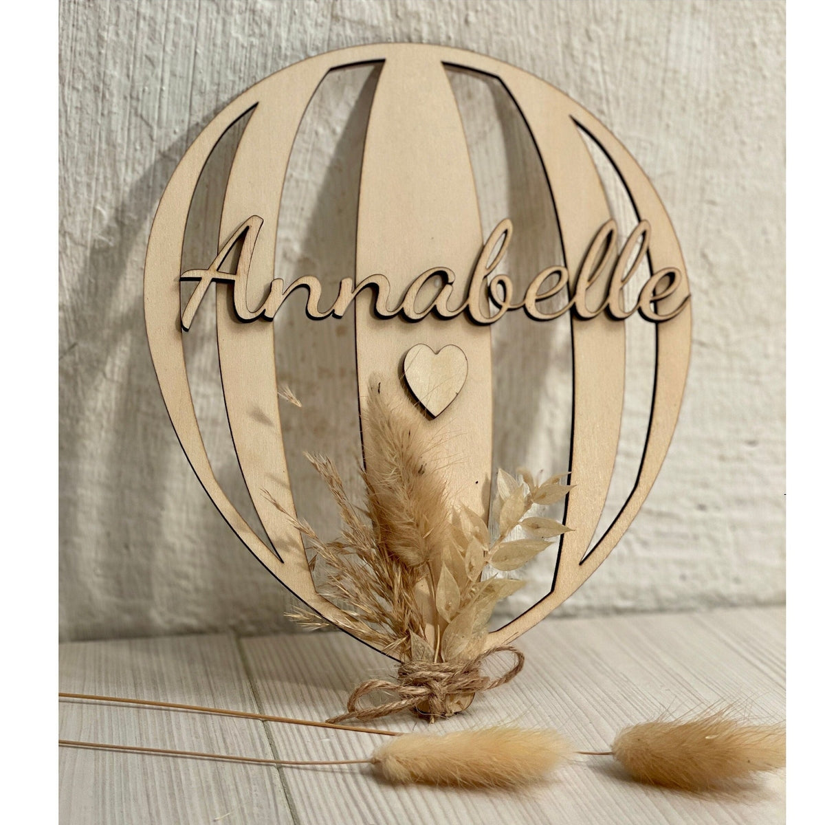 Personalisiertes Geburtstags-Türschild für Kinderzimmer - Einzigartiges Ballon-Geschenk zur Geburt Türschild Das Glückswerk