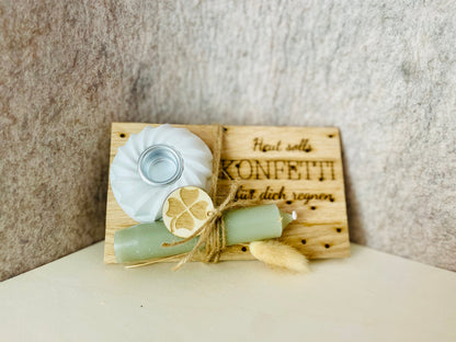 Geburtstagsgeschenk heut solls Konfetti für dich regnen