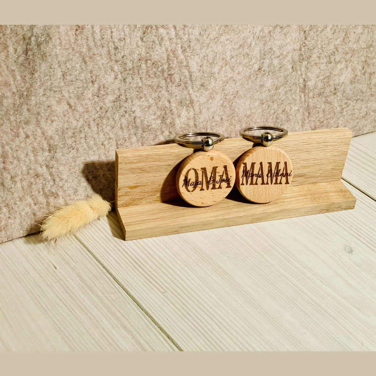 Schlüsselanhänger in Geschenkbox Geschenk Oma Opa Mama Papa Enkel Kinder für den der alles hat Schlüsselanhänger Das Glückswerk