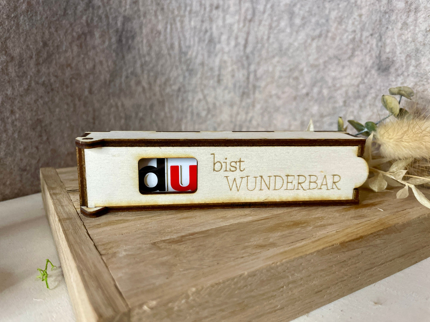 Schokoriegel case Geschenkbox du wirst papa Opa Oma
