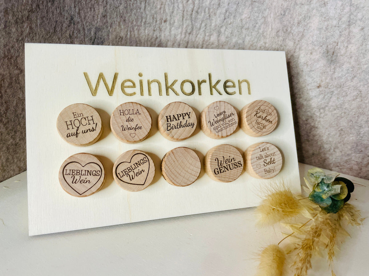 weinkorken 
Freundin beste selenverwandte besonderes Geschenk muttertag Valtentinstag nur für dich besonderes Oma Opa Mama Papa Tante Onkel
Hochzeit kleinigkeit
