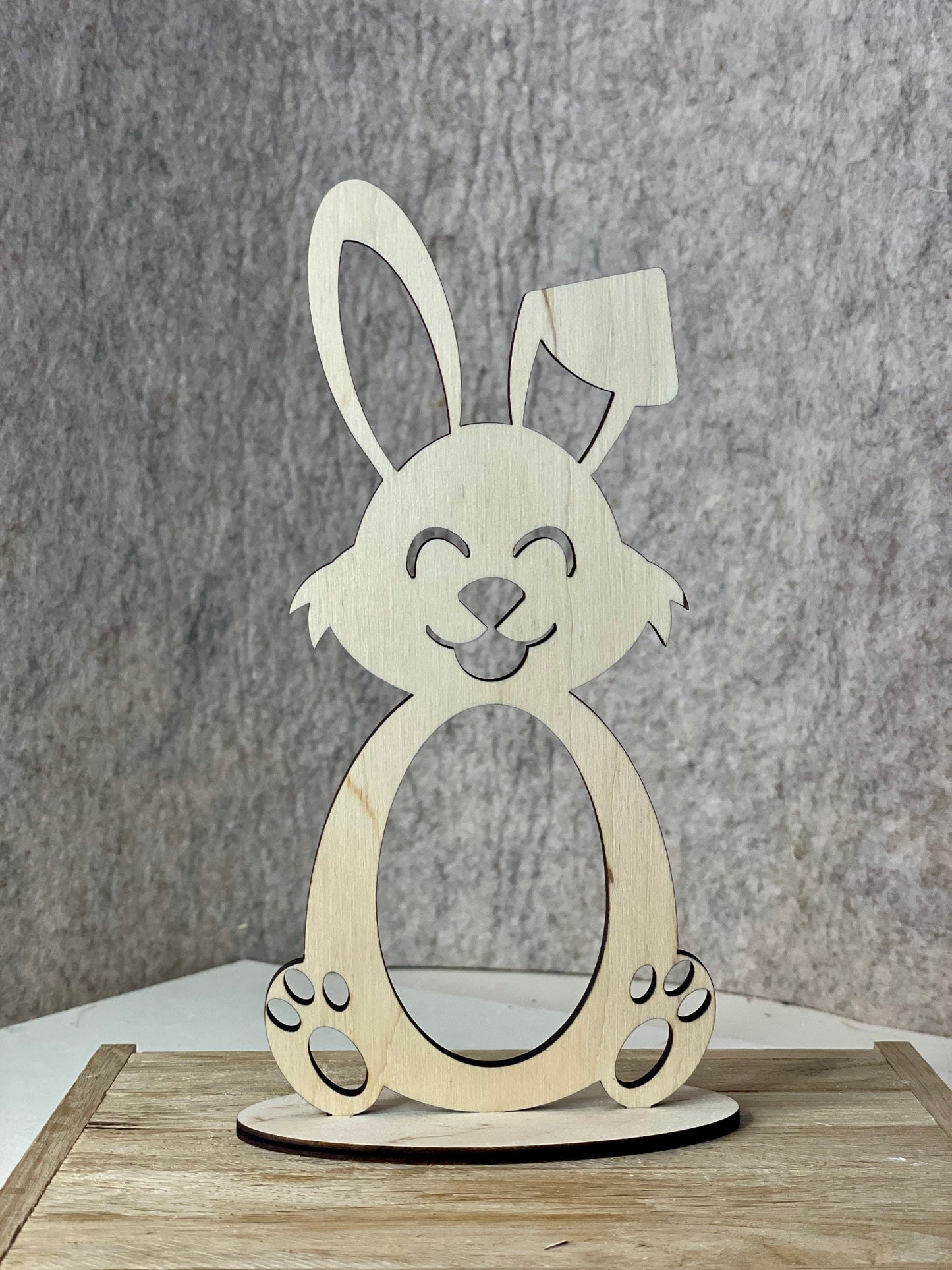 Holz-Osterhase für Eier – Handgefertigte Holzdekoration – Geschenk & Frühlingsdekoration, DasGlueckswerk, Ostern, Party Favors, holz