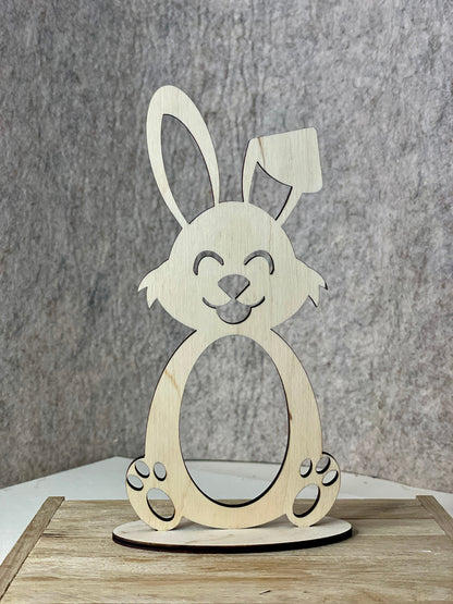 Holz-Osterhase für Eier – Handgefertigte Holzdekoration – Geschenk & Frühlingsdekoration, DasGlueckswerk, Ostern, Party Favors, holz
