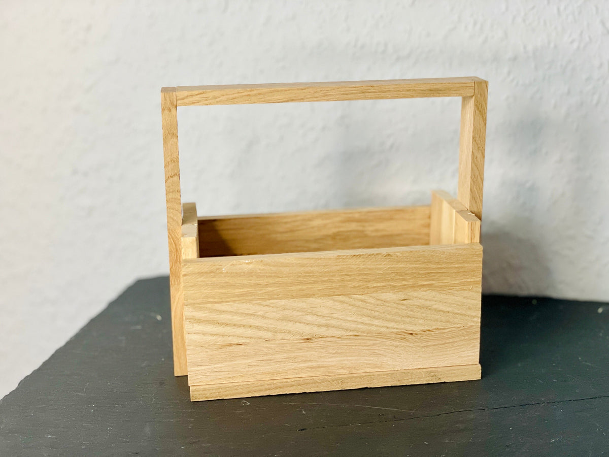Geschenkkorb Holz mit Plakette, individualisierbar, DIY Geschenkidee zum Befüllen, DasGlueckswerk, Dekoration, Gift Wrapping, holz
