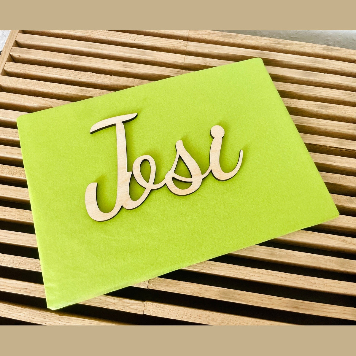 Namensschild aus Holz Türschild Geburtstag Aufhänger Wanddeko Kinderzimmer Personalisiert Türschild Das Glückswerk