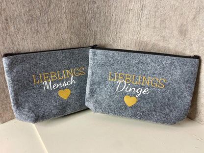 Kleine Tache als kosmetiktasche Schminktasche Kulturtasche mit Spruch Konfetti  für Mama beste Freundin Lieblings Mensch LieblingsDinge
