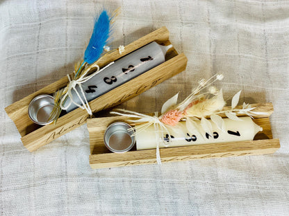 Adventskalener to go - mini Adventskranz zum verschenken Das Glückswerk
