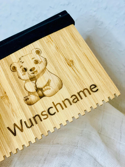Eiskratzer personalisiert aus Holz