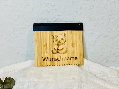 Eiskratzer personalisiert aus Holz