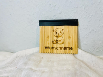 Eiskratzer personalisiert aus Holz