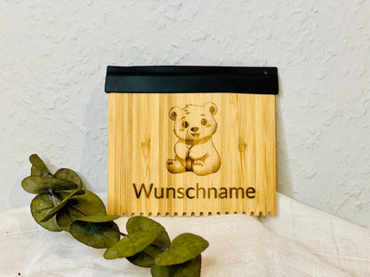 Eiskratzer personalisiert aus Holz