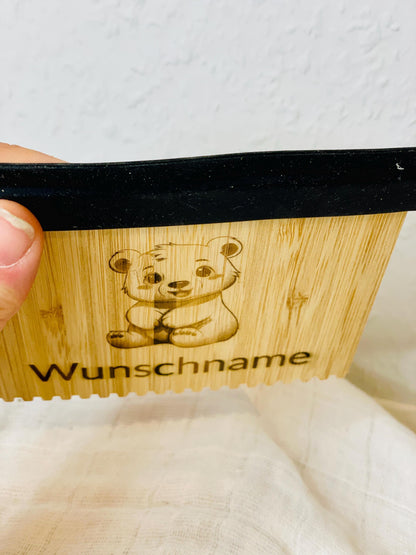 Eiskratzer personalisiert aus Holz