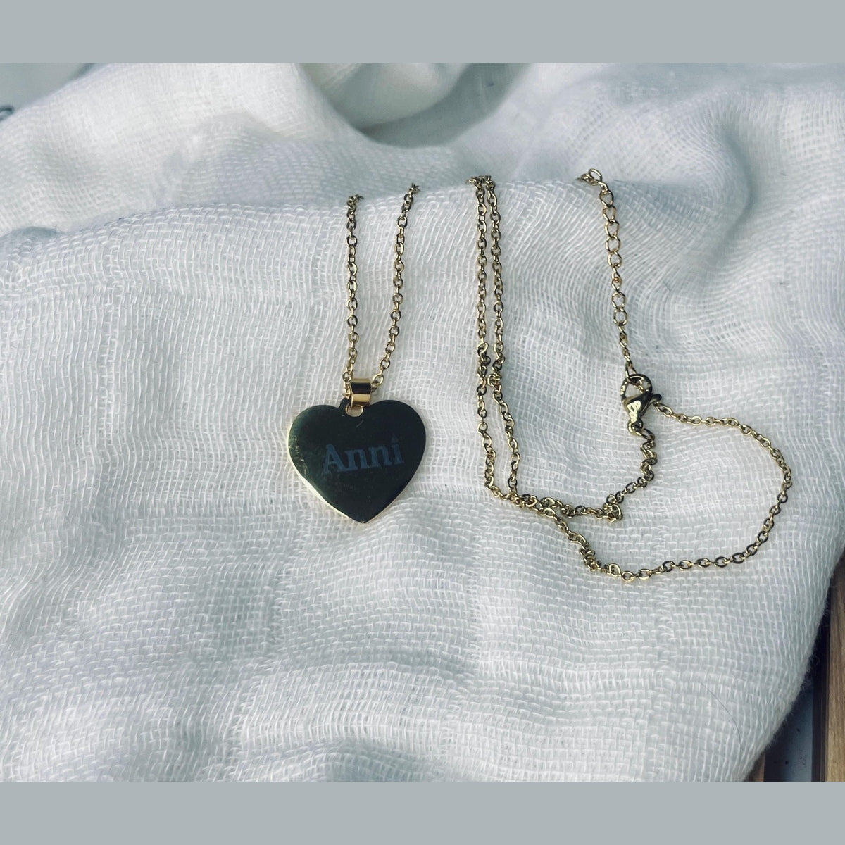 Halskette >> Herz << gold silber rose im Schmuckkästchen mit Wunschgravur Kette Das Glückswerk