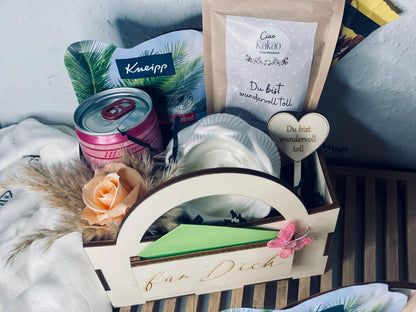 Laser Schneidedatei, DIY Lasergravur, Basteln mit Laser, individuelle Geschenkverpackung, personalisierte Geschenkkörbchen, Holzgeschenke basteln, kreative Geschenkverpackung, Holz Körbchen.