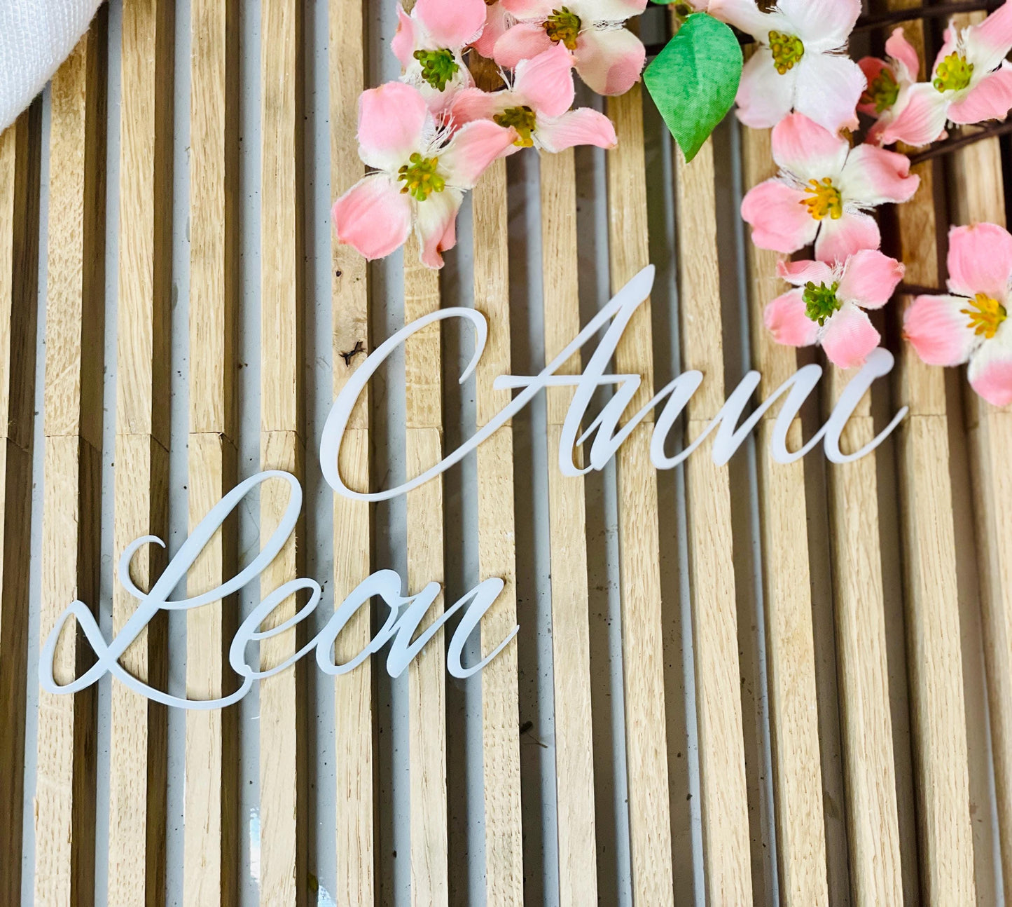 Namensschild aus acrylglas Türschild Geburtstag Aufhänger Wanddeko Kinderzimmer Personalisiert