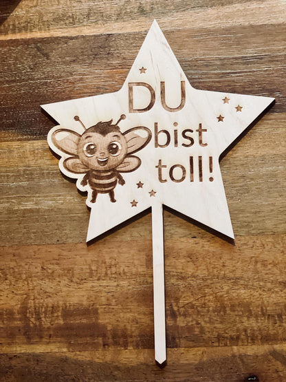 Cake Topper SVG Tiere, Laserdatei Tortendeko Kindergeburtstag, Diodenlaser Sperrholz 3mm, DasGlueckswerk, Digitale Laserdateien, Cake Toppers, 