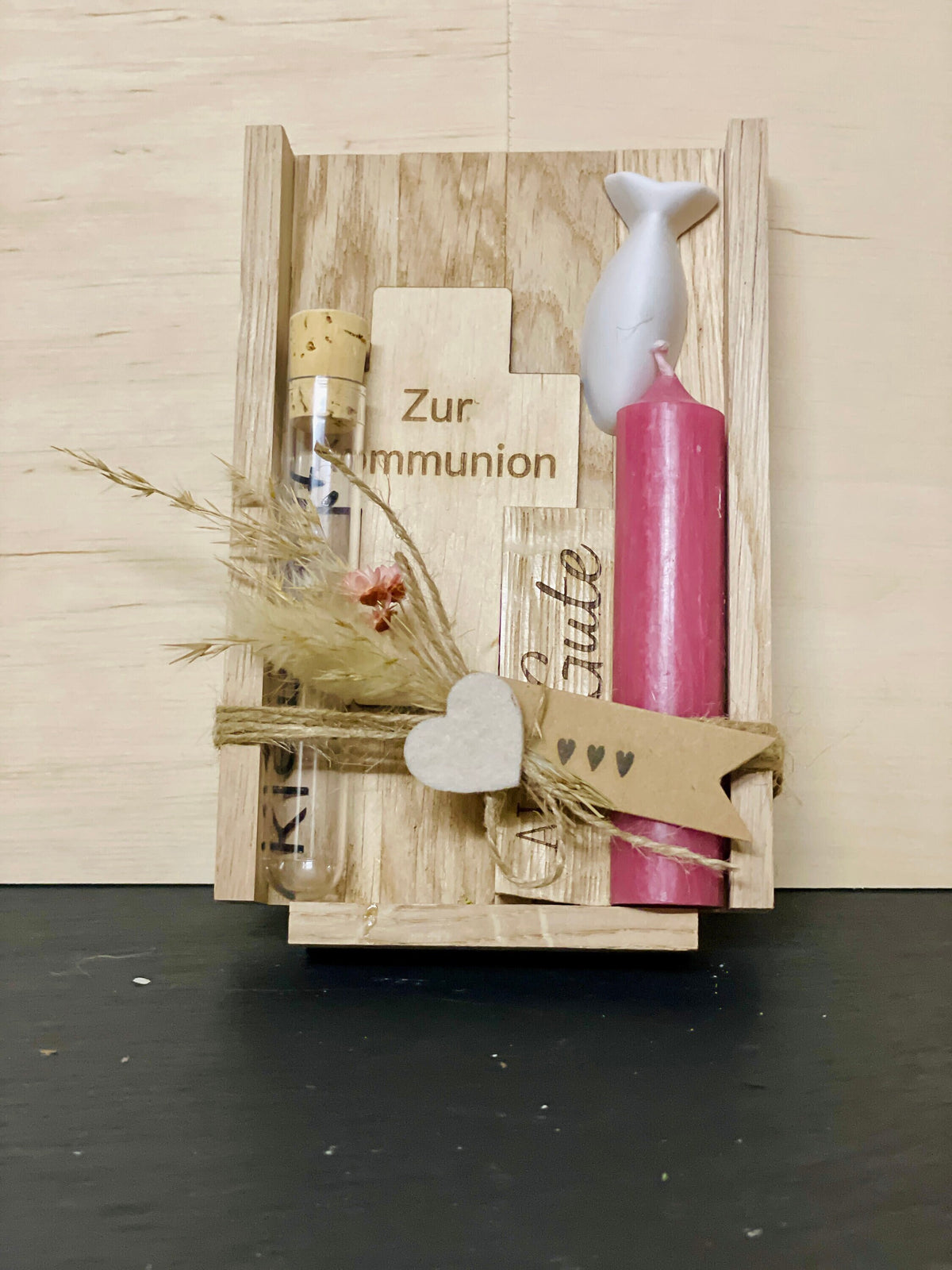 geschenkidee zur kommuniuon kommuniongeschenk taufe taufgeschenk patengeschenk fisch boot  schiff kerze gravur kommunionsgeschenk geldgeschenk geschenkkarte christliches Mitbringsel - kleinigkeit Geldgeschenk