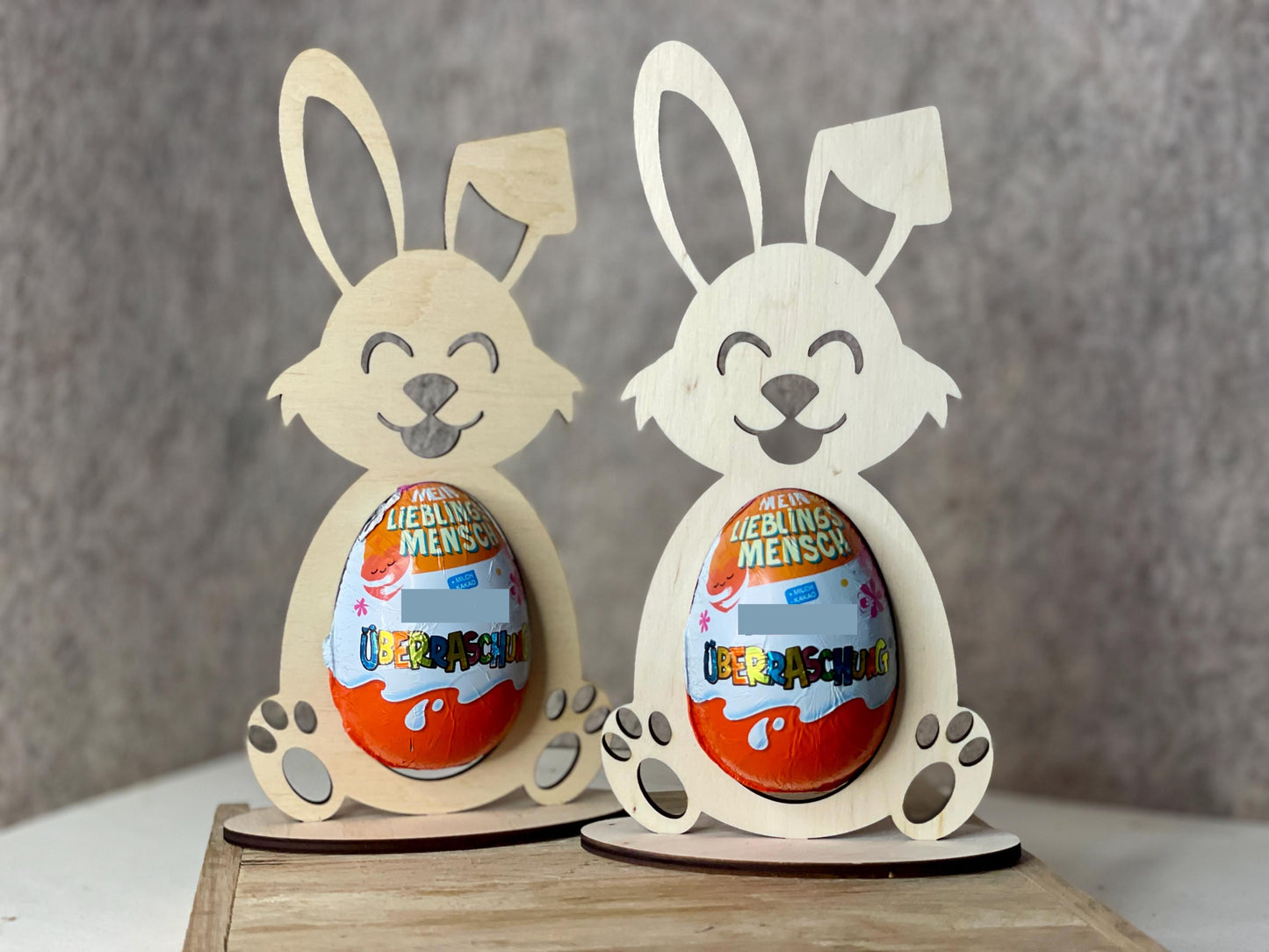 SVG Datei, Laser Datei, Osterhase SVG, Osterei aus Holz, Oster DIY, Osterdekoration, Überraschungsei, Laser-Cutter Datei, personalisierte Ostergeschenke,