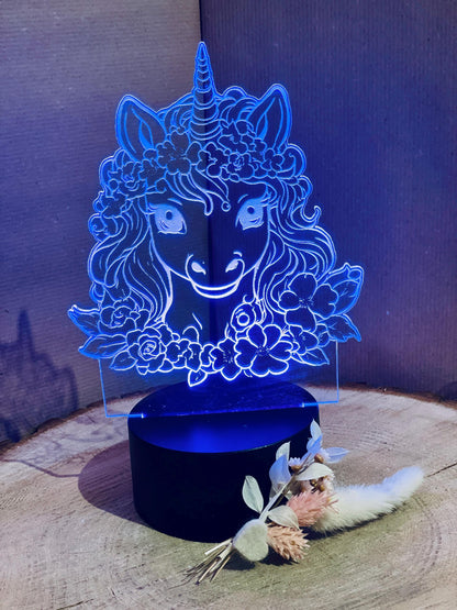 einhorn lampe nachtlicht einhorneinhornlampe leuchte einhornlampe einhorn