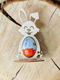 SVG Laser Datei Osterhase für Osterei, Vorlage für 3mm Sperrholz, Osterdeko zum Selbermachen, DasGlueckswerk, Digitale Laserdateien, Party Favors, 