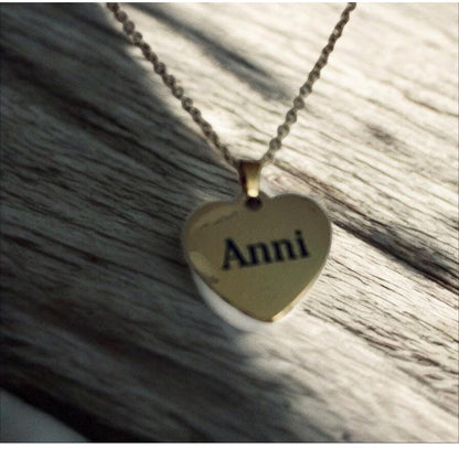 Halskette >> Herz << gold silber rose im Schmuckkästchen mit Wunschgravur Kette Das Glückswerk