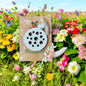 Blumenretter naturbelassen aus Holz, für Glücksglas, Geschenkidee ohne Blumen, DasGlueckswerk, Dekoration, Greeting Cards, holz, kraftpapier