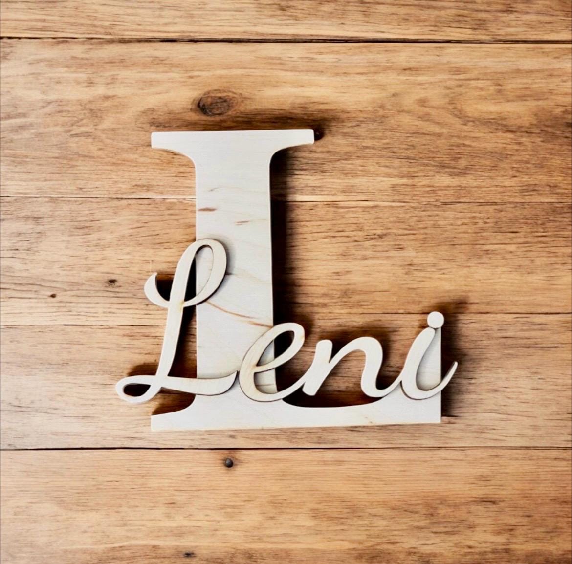 Namensschild Holz Türschild Kinderzimmer, personalisiert mit Wunschname, Geschenk zur Geburt, DasGlueckswerk, Geburtstag, Signs, Holz
