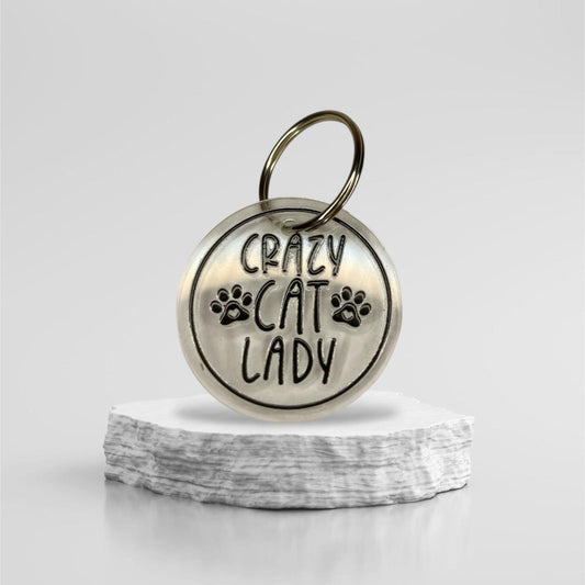 Schlüsselanhänger "Crazy Cat Lady" – Für verrückte Katzenliebhaberinnen