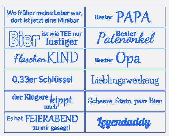 Flaschenöffner aus Holz und Metall mit Gravur - div. Varianten und Individualisierung, DasGlueckswerk, Dekoration, Drink & Barware, 