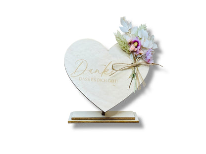 LASER SVG DATEI Dankeschön-Holzaufsteller „Danke, dass es dich gibt“ Perfekt für Diy-Projekte und Geschenke, DasGlueckswerk, Digitale Laserdateien, Greeting Cards, 