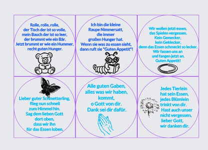 Gebetswürfel 6 cm – Kinder Gebete | Geschenk zur Taufe & Kommunion | Christlicher Lernwürfel Holz | Personalisierbar | Religion Kinder