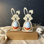 Holz-Osterhase für Eier – Handgefertigte Holzdekoration – Geschenk & Frühlingsdekoration, DasGlueckswerk, Ostern, Party Favors, holz