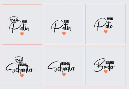 Lieblingsschwester Tasse personalisiert, Keramik Becher mit Gravur, Geschenk für Schwester 330ml, DasGlueckswerk, Küche & Genuss, Mugs, keramik