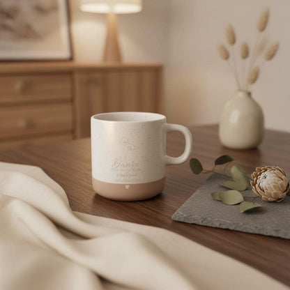 Danke Erzieherin Tasse personalisiert – „Danke dass du mir beim Wachsen geholfen hast“ Abschied Kita Geschenk mit Gravur Das Glückswerk