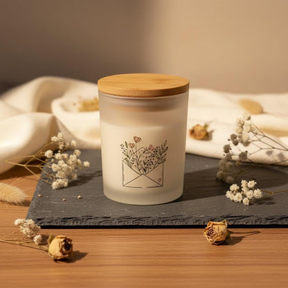 Danke Kerze Sojawachs im Glas Kerze als Dankeschön Geschenk, Handmade Candle, kleines Dankeschön, Geschenk für Erzieherin Lehrerin Freundin Das Glückswerk